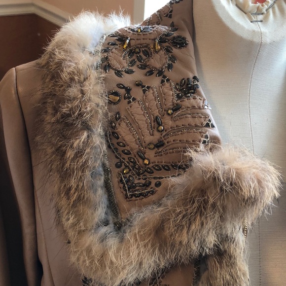 ❌SOLD❌ Leather Escada Jacket - Picture 3 of 8